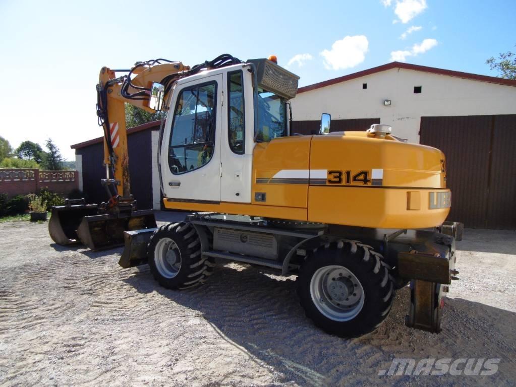 Liebherr A314 Koparki kołowe