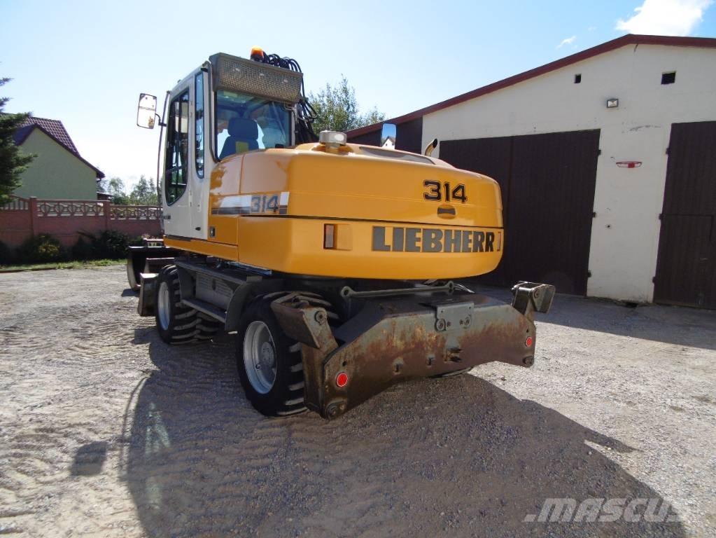 Liebherr A314 Koparki kołowe