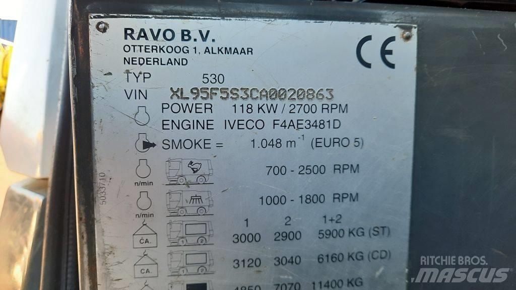 Ravo 530ST Zamiatarki - Zgarniarki - Odśnieżarki