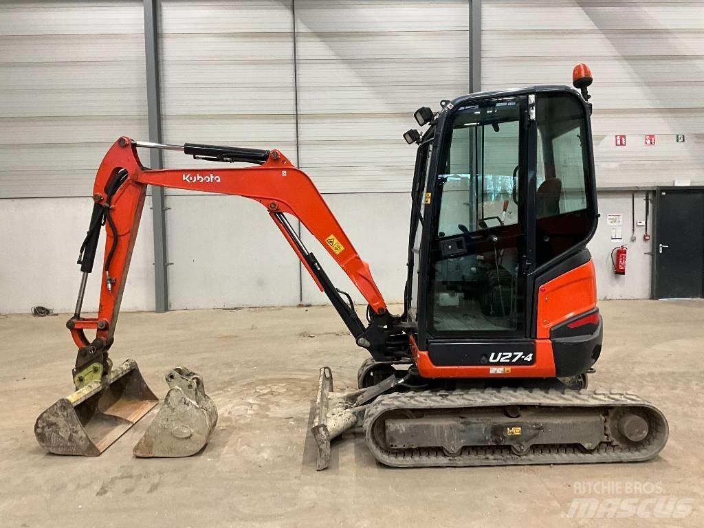 Kubota U 27-4 Minikoparki