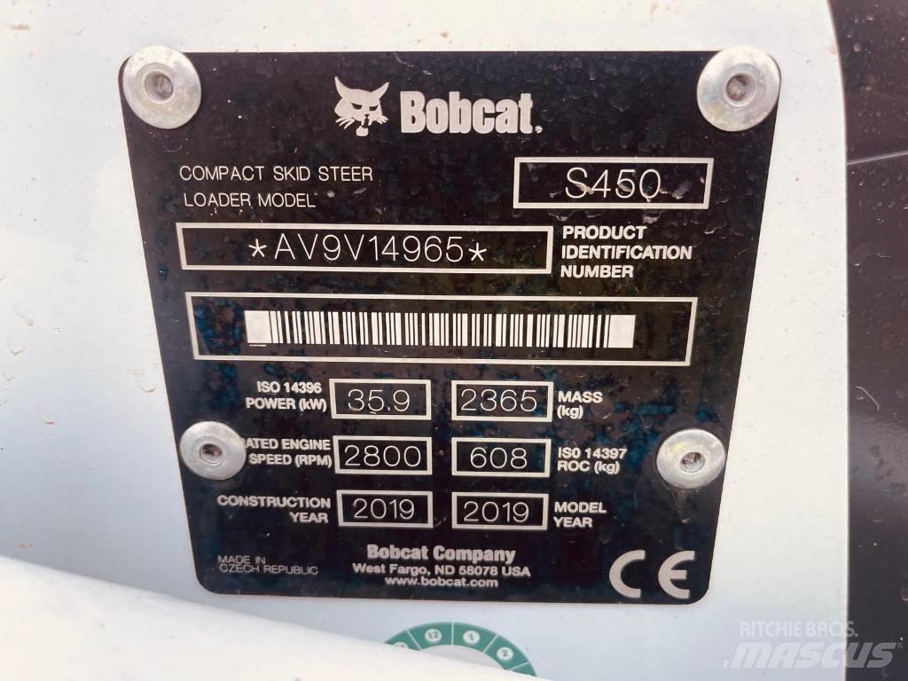 Bobcat S 450 Ładowarki burtowe