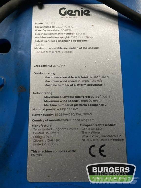 Genie GS1932 Podnośniki nożycowe