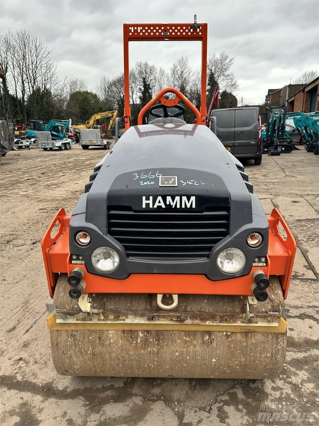 Hamm HD 12 Walce dwubębnowe