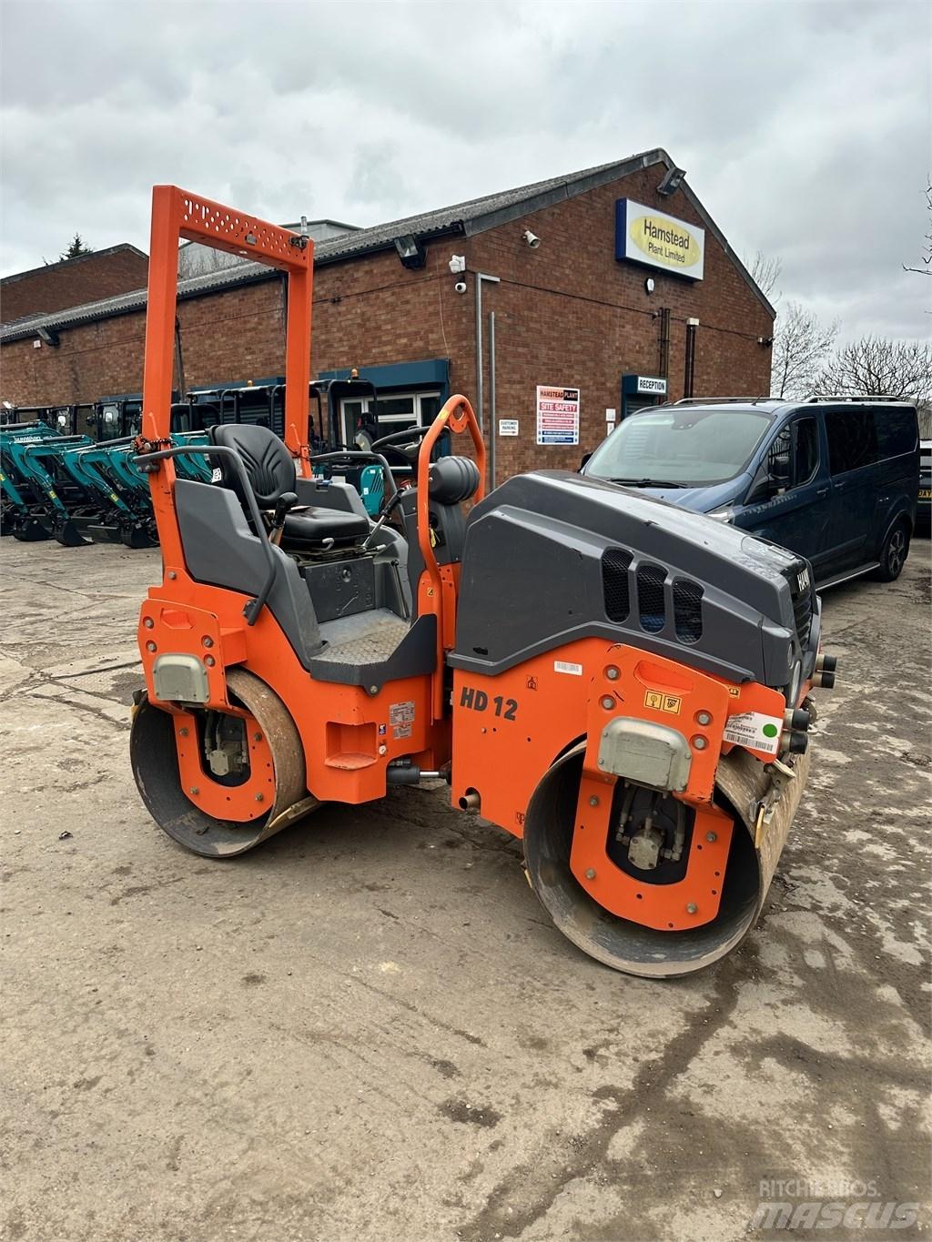 Hamm HD 12 Walce dwubębnowe