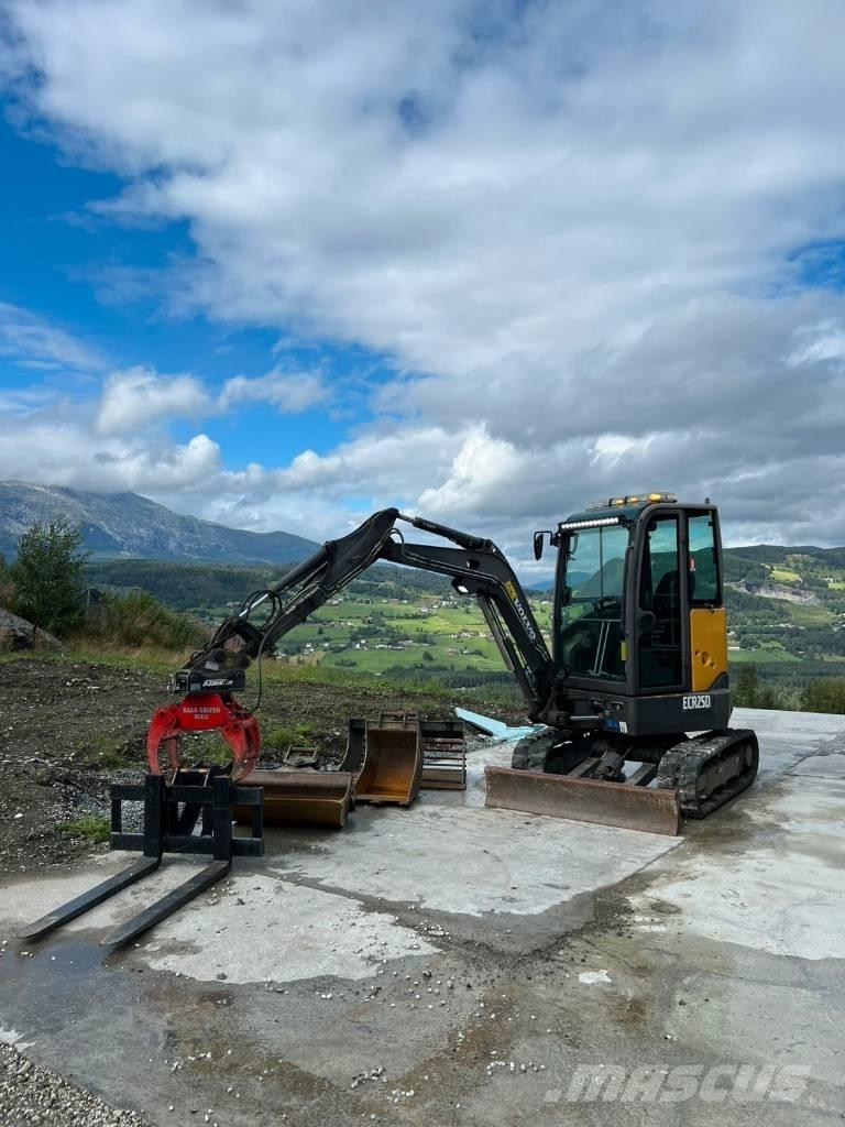 Volvo ECR25D Minikoparki