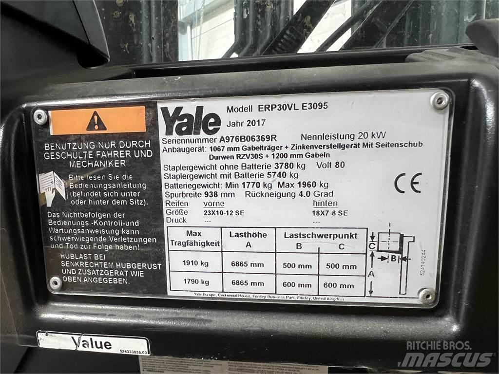 Yale ERP30VL Wózki elektryczne