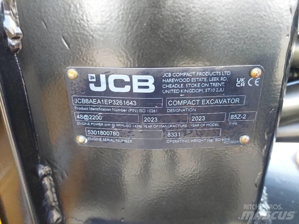JCB 85 Z-2 Midikoparki  7t - 12t