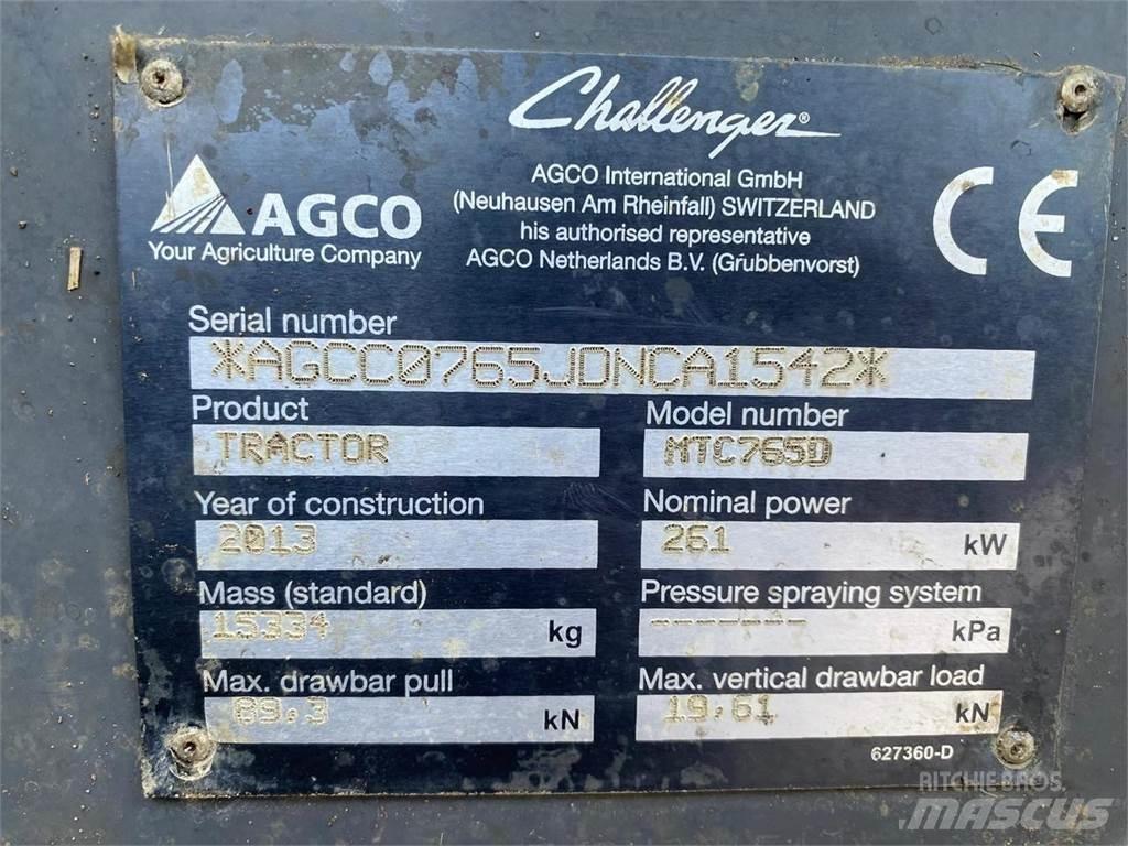 Challenger MT 765D Ciągniki rolnicze