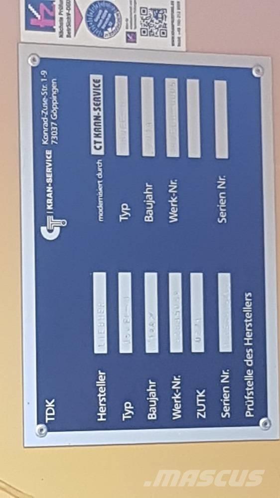 Liebherr 180 EC-H12 Żurawie wieżowe