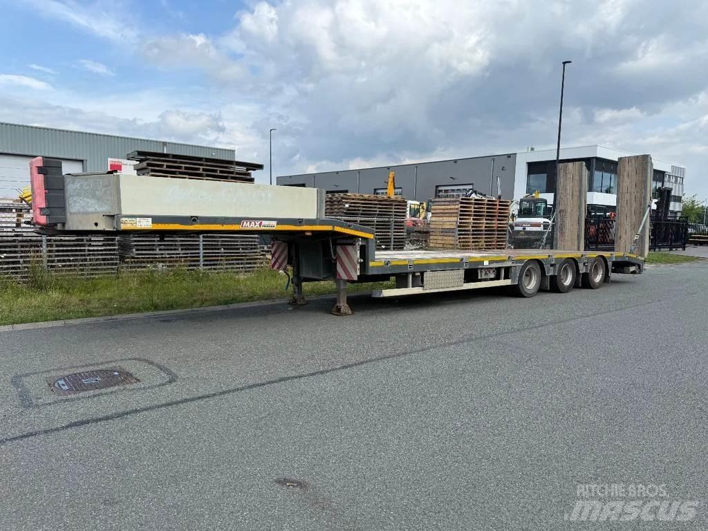 MAX Trailer 3 axle Naczepy niskopodłogowe