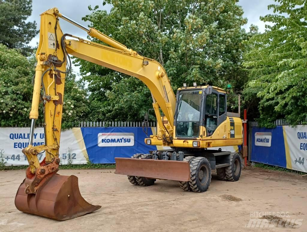Komatsu PW 160-7 Koparki kołowe