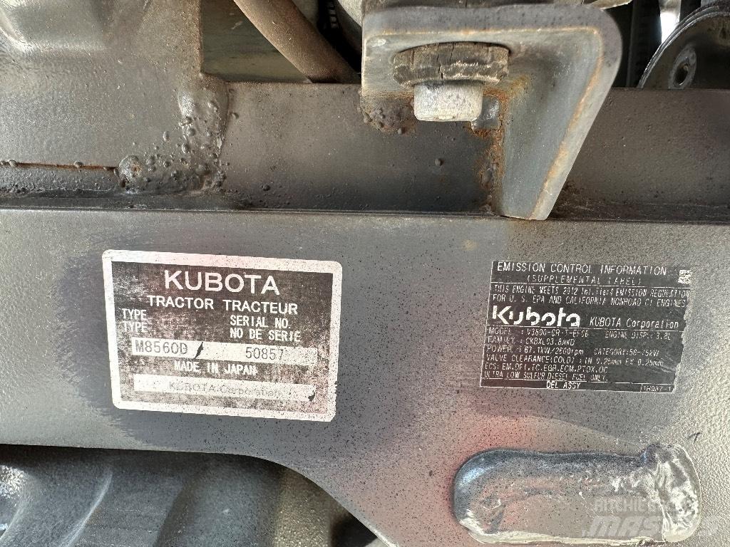 Kubota M8560 Ciągniki rolnicze