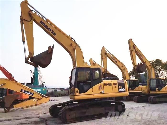 Komatsu PC 200-7 Koparki gąsienicowe