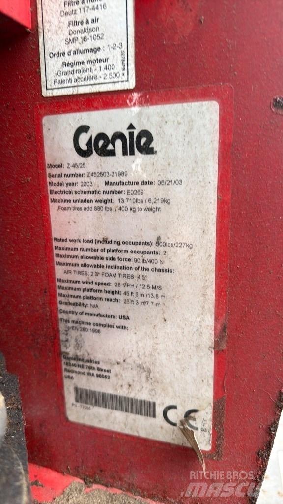 Genie Z 45 Podnośniki przegubowe