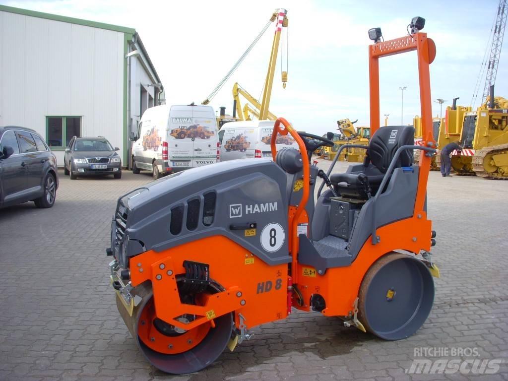 Hamm HD 8 VV Walce dwubębnowe