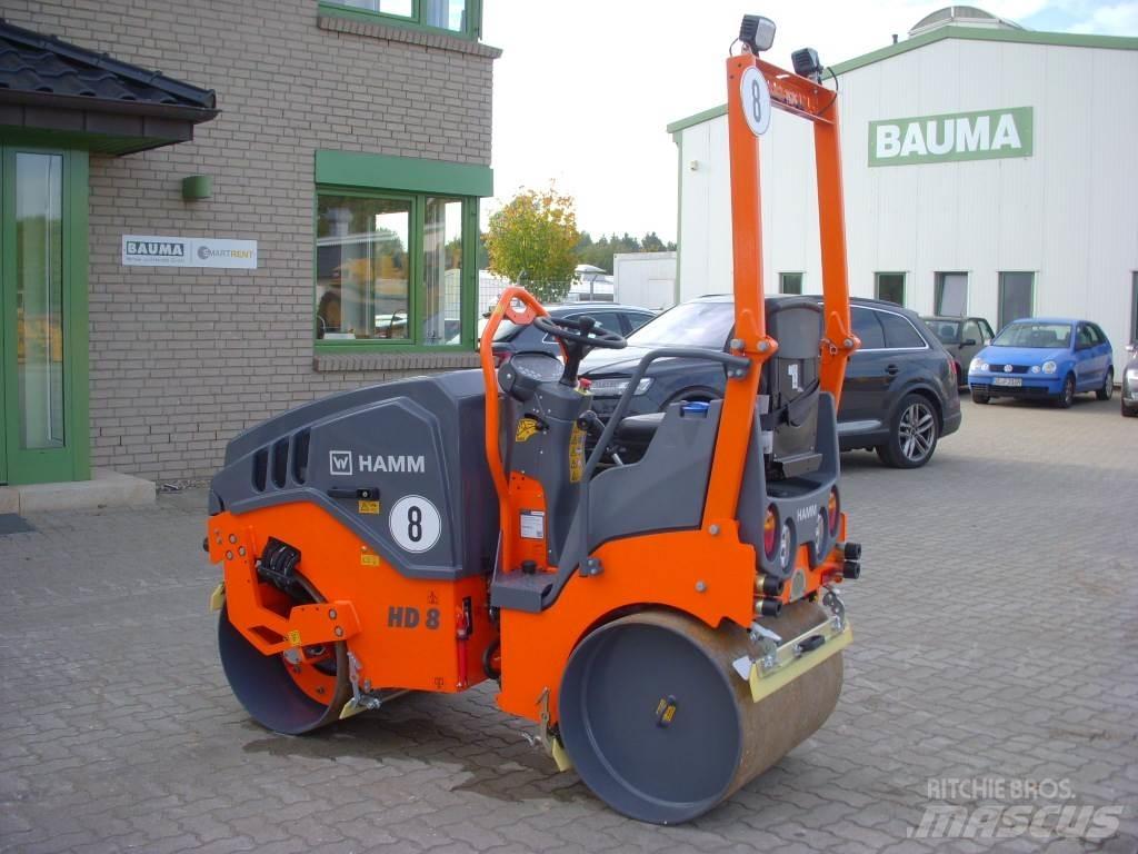 Hamm HD 8 VV Walce dwubębnowe
