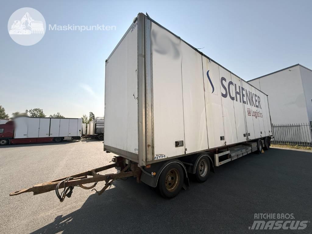 NTM UTP-39L-4 Przyczepy ze skrzynią zamkniętą