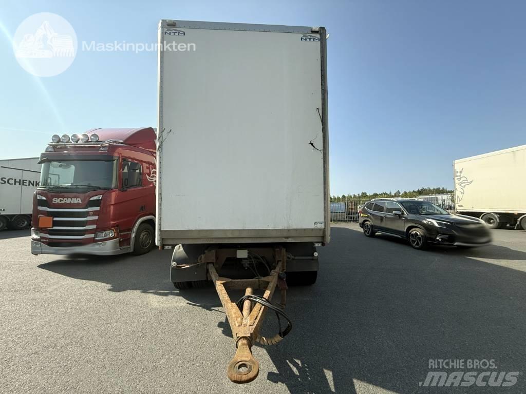 NTM UTP-39L-4 Przyczepy ze skrzynią zamkniętą