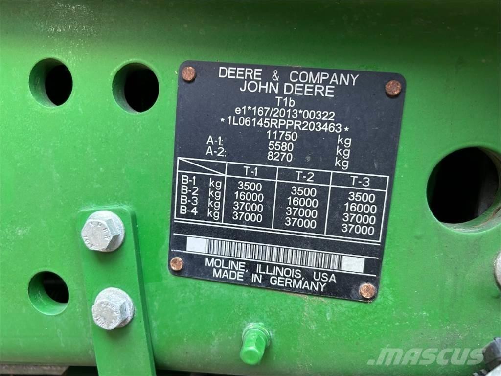 John Deere 6R 145 Ciągniki rolnicze