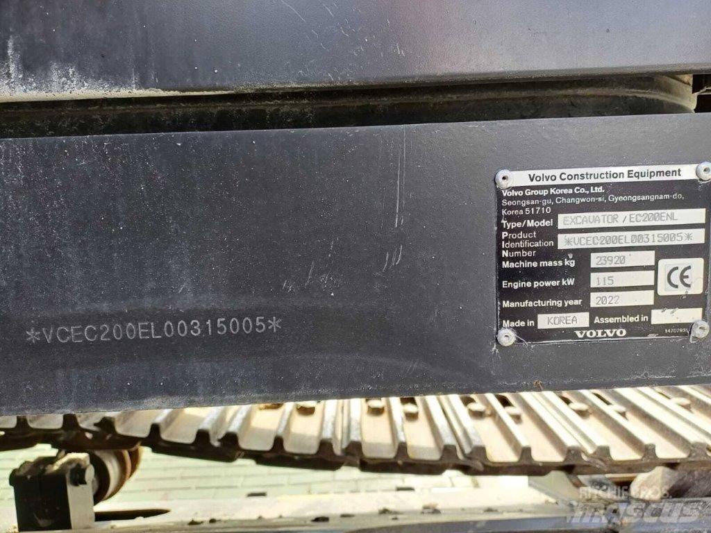 Volvo EC200E NL Koparki gąsienicowe