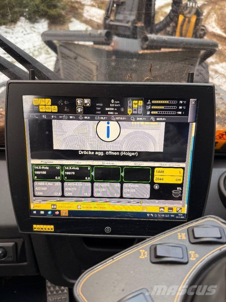 Ponsse Ergo 8W Harwestery