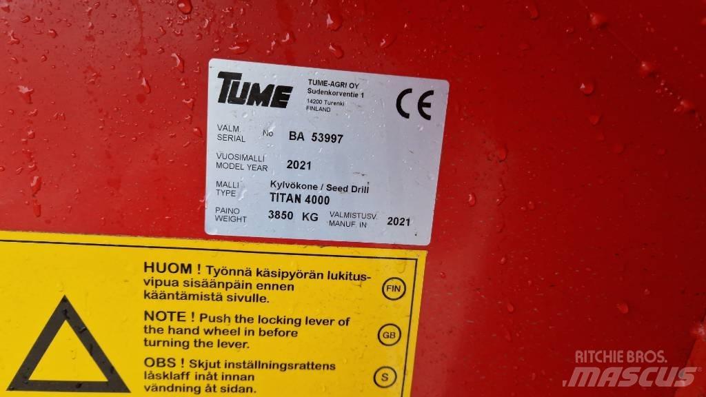 Tume Titan 4000 Siewniki kombinowane