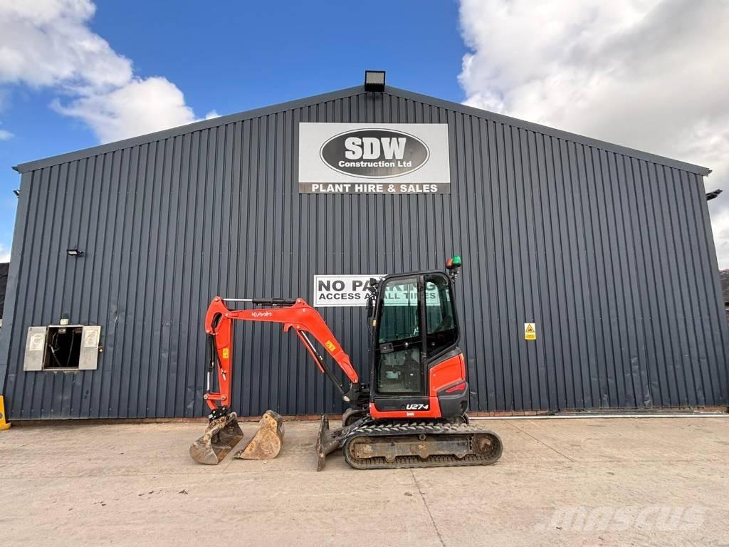 Kubota U 27 Minikoparki