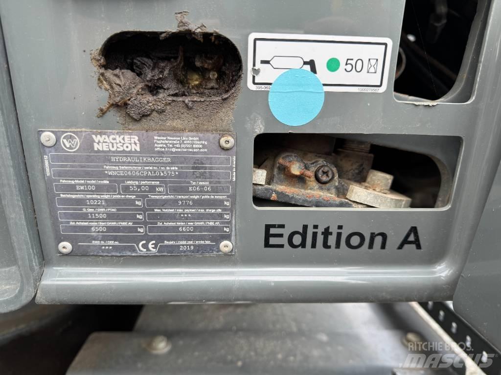 Wacker Neuson EW100 Koparki kołowe
