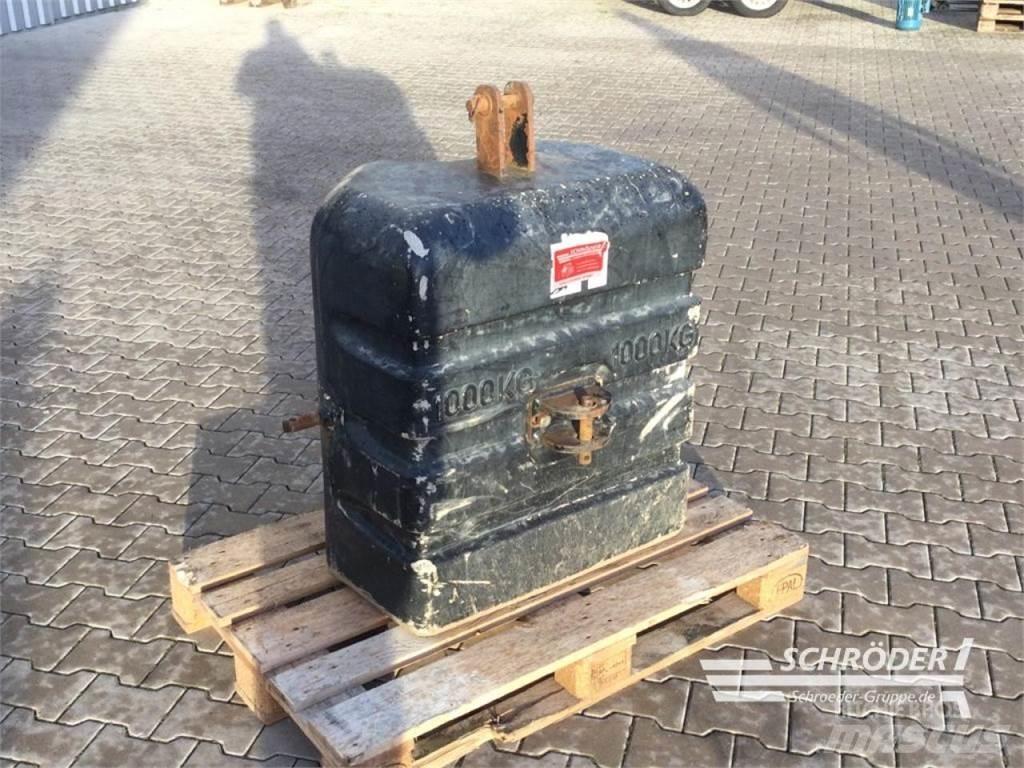  1000 KG Inne akcesoria do ciągników