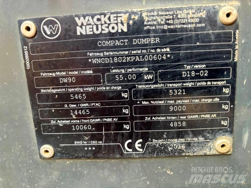 Wacker Neuson DW 90 Wozidła kolebkowe