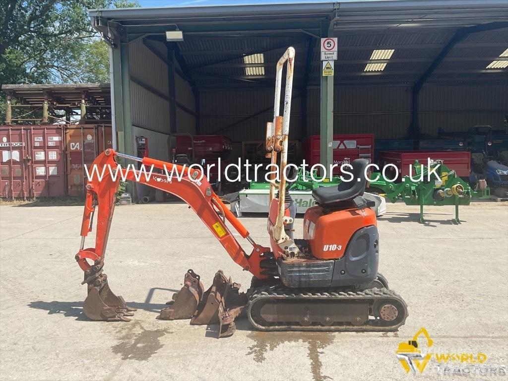 Kubota U 10-3 Minikoparki