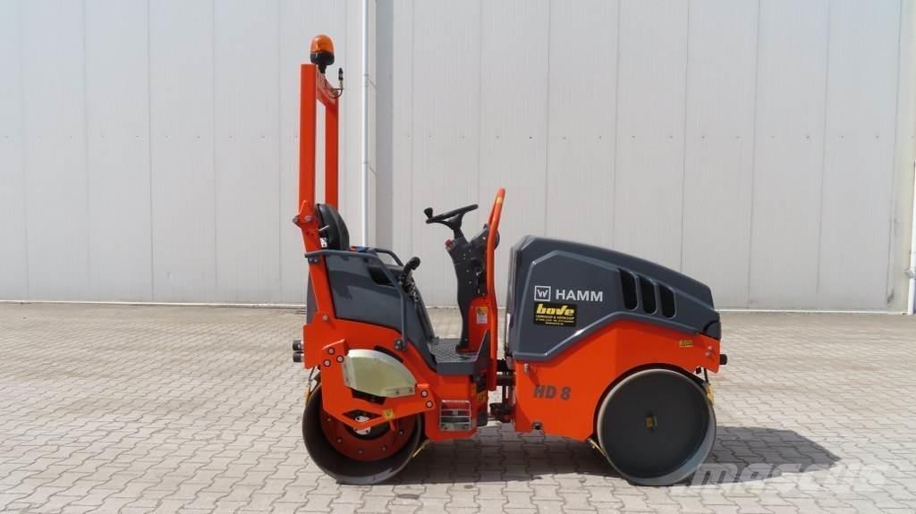 Hamm HD8 VV Walce dwubębnowe
