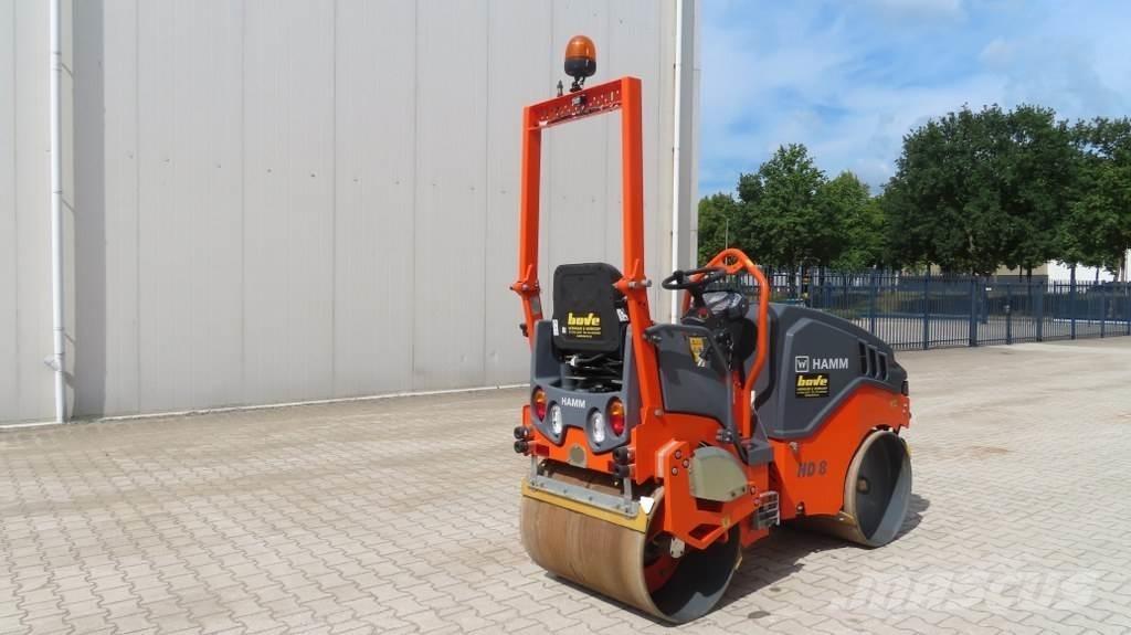Hamm HD8 VV Walce dwubębnowe