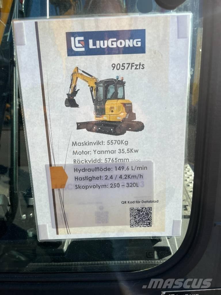 LiuGong 9057 FZTS Minikoparki