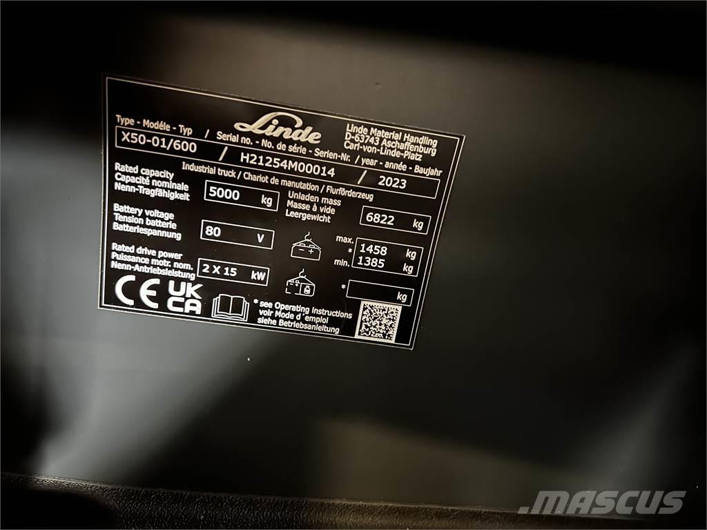 Linde X50 Wózki elektryczne