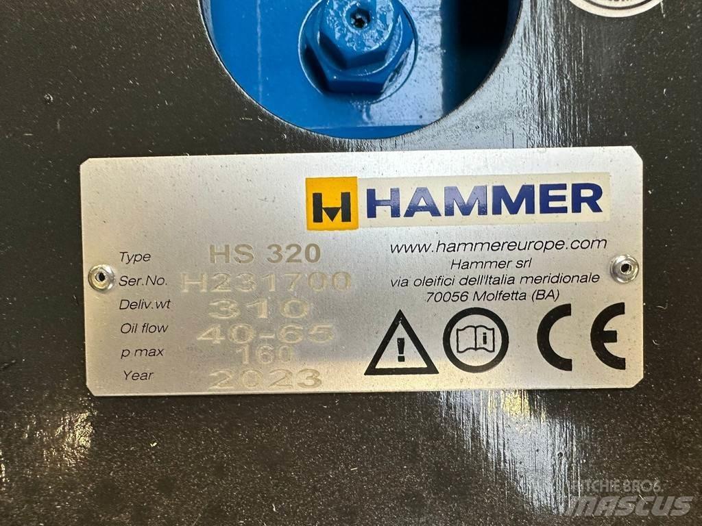 Hammer HS320 Młoty hydrauliczne