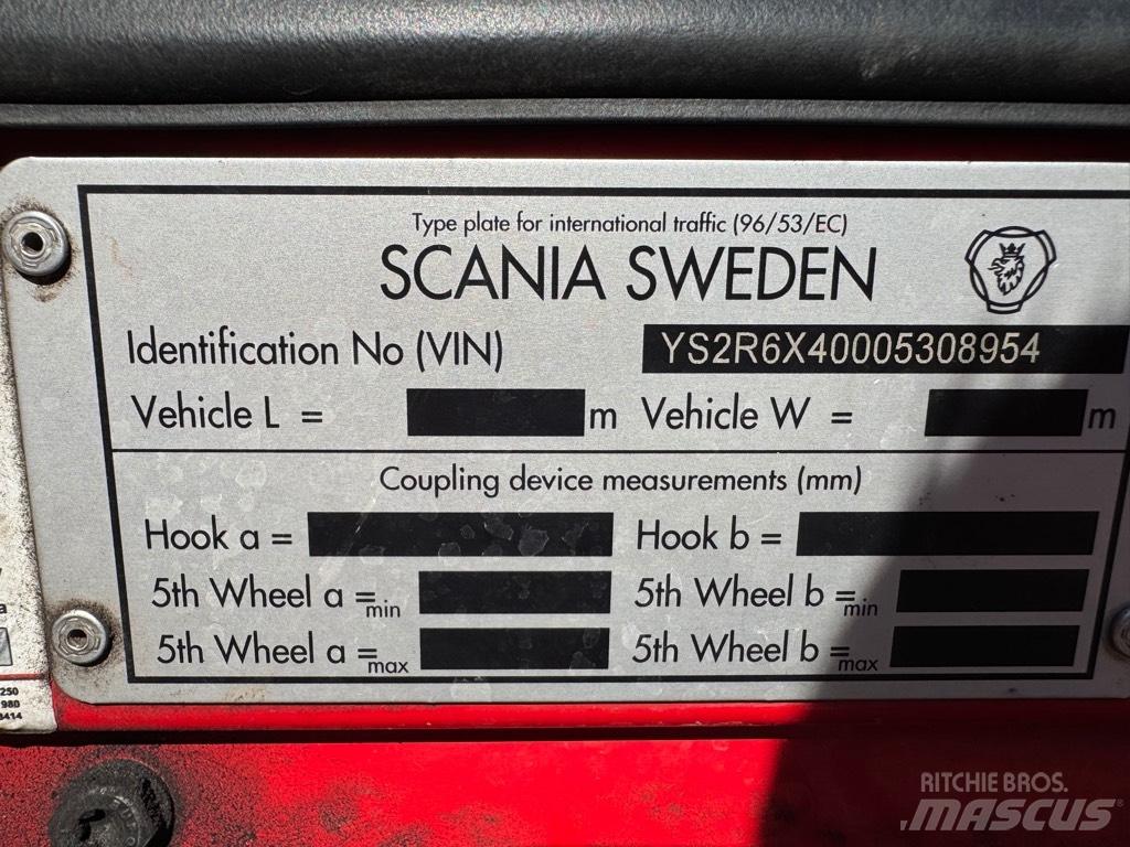 Scania R 560 Samochody do przewozu drewna