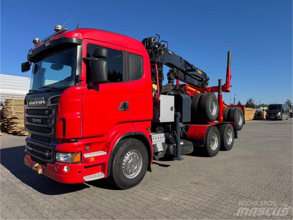 Scania R 560 Samochody do przewozu drewna