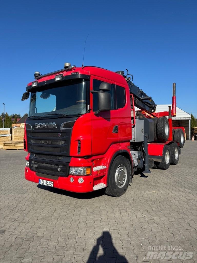 Scania R 560 Samochody do przewozu drewna