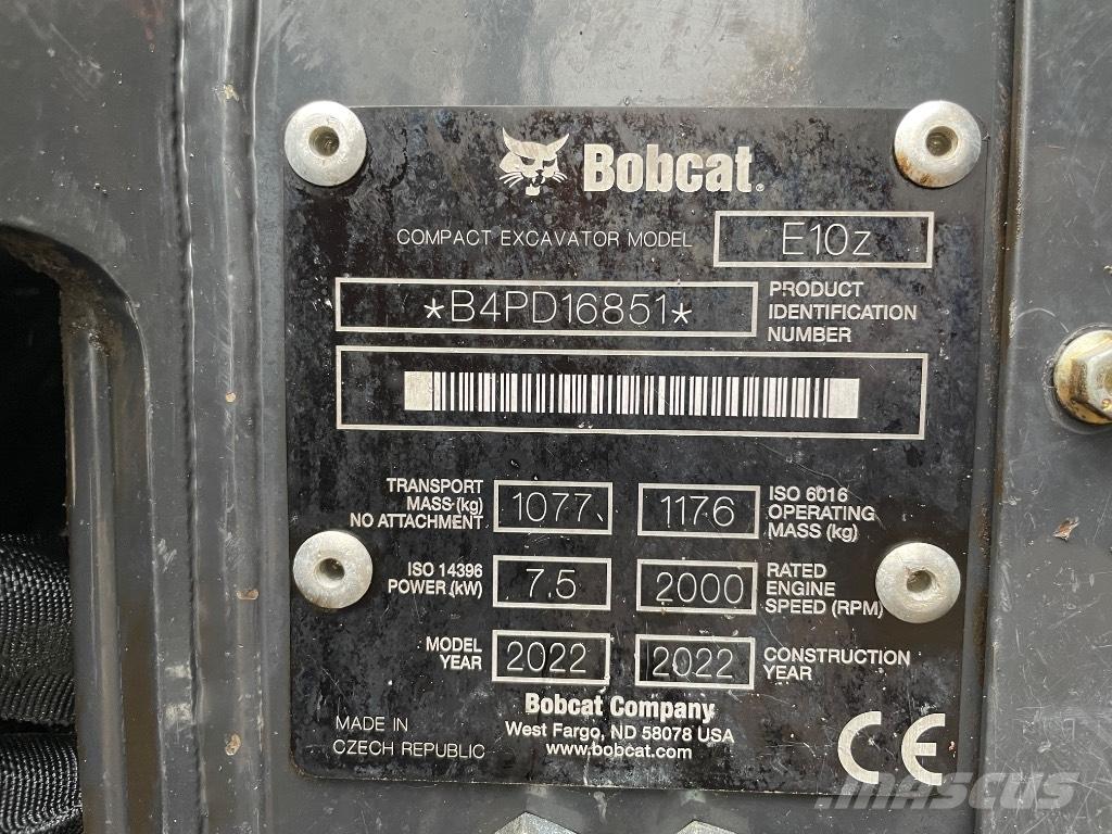 Bobcat E 10z Minikoparki
