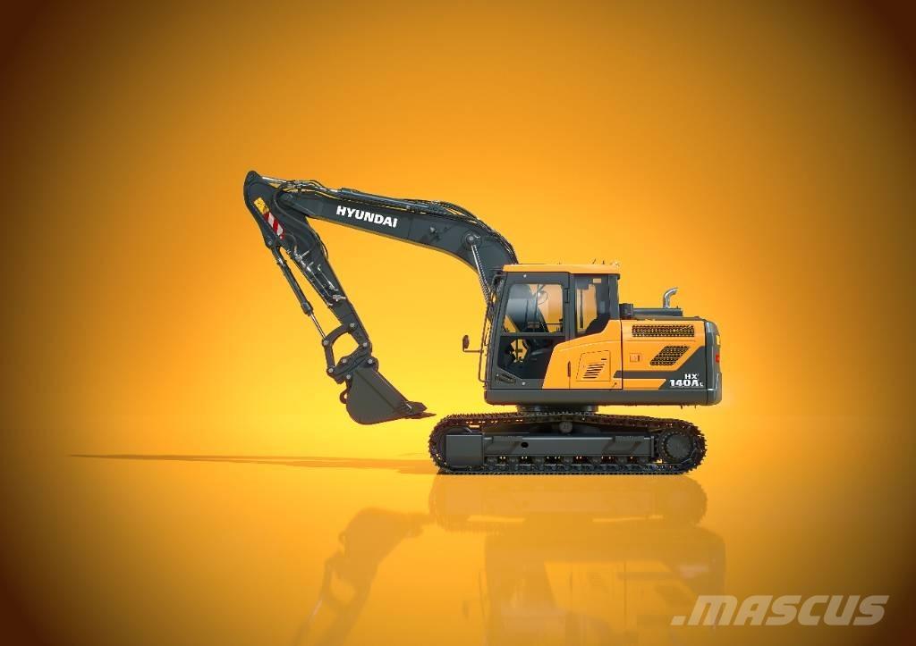 Hyundai HX 140 AL Koparki gąsienicowe