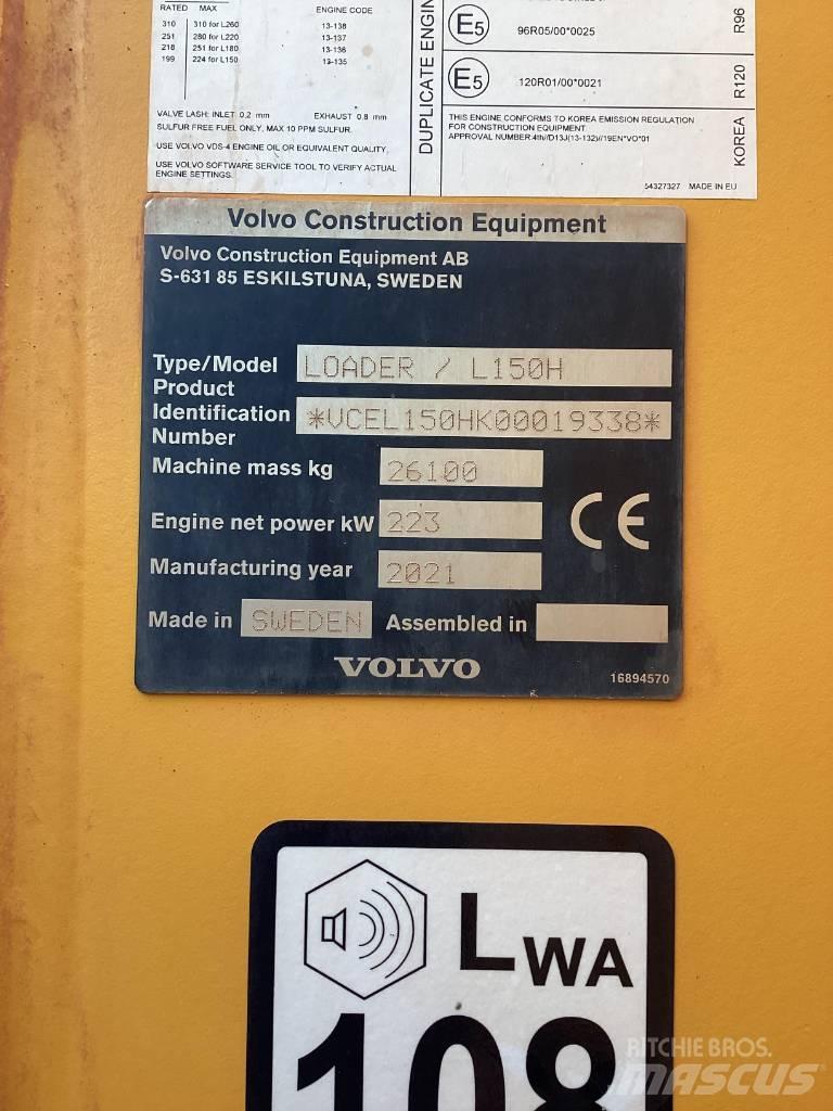 Volvo L 150 H Ładowarki kołowe