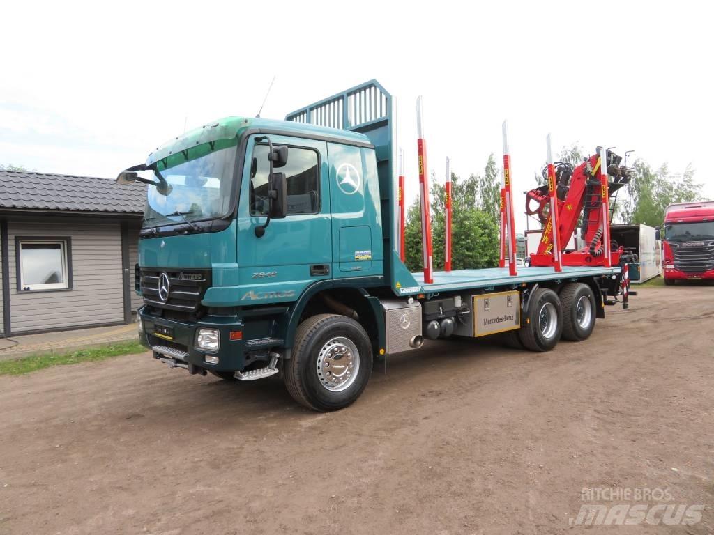 Mercedes-Benz 6X4 Samochody do przewozu drewna