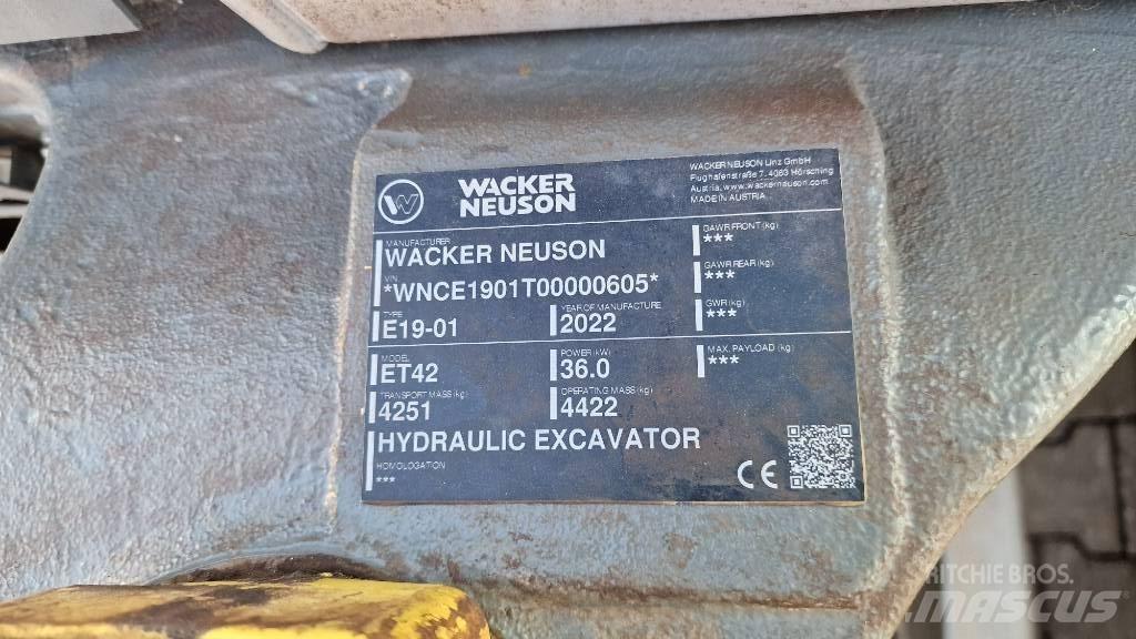 Wacker Neuson ET42 Koparki gąsienicowe