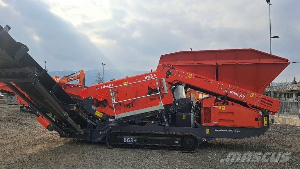 Terex Finlay 863 Przesiewacze mobilne