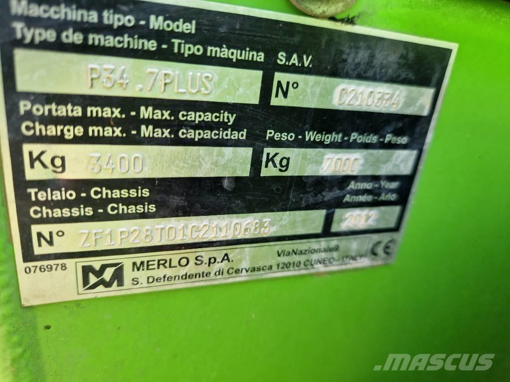 Merlo P 34.7 Plus Ładowarki teleskopowe