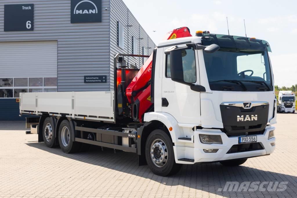 MAN TGM 26.320 6x2-4 Żurawie samochodowe