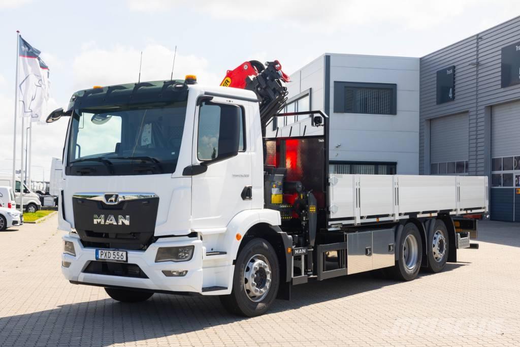 MAN TGM 26.320 6x2-4 Żurawie samochodowe