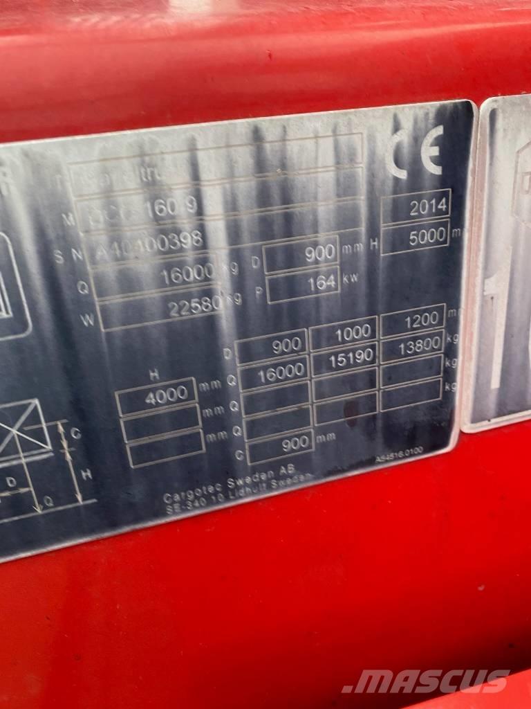 Kalmar DCG 160-9 Wózki Diesla