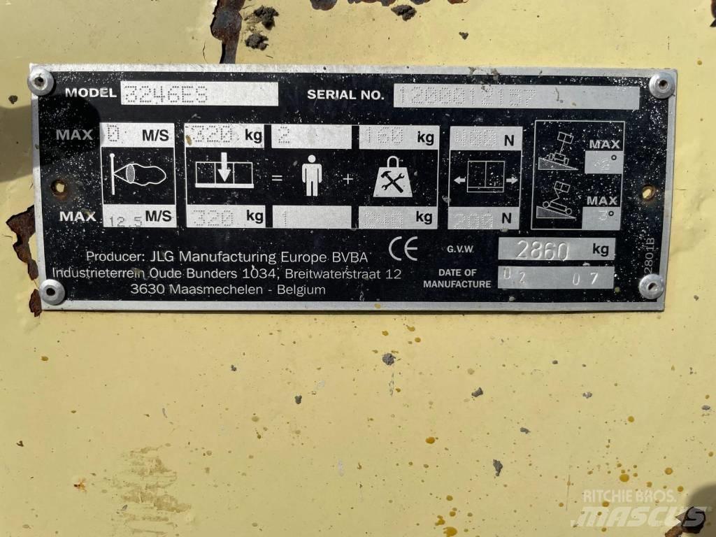 JLG 3246 ES Podnośniki nożycowe